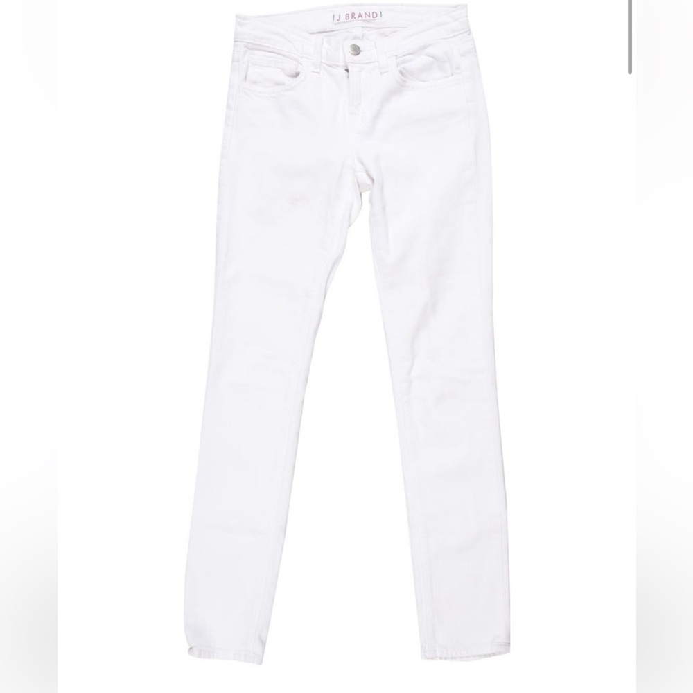 J Brand Women's Skinny Jeans in White